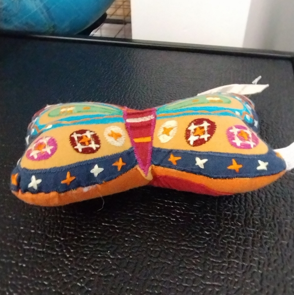 Coldwater Creek Butterfly Pillow ast bohemian colorful patterns fairy core - Picture 6 of 17